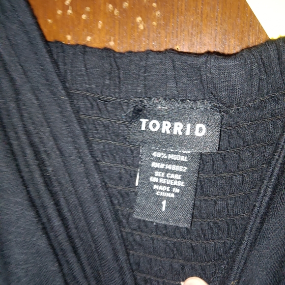 TORRID babydoll eyelet tank 1XL - Picture 7 of 9